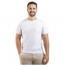 Camiseta Algodão Branca Básica Premium 30.1 Penteado