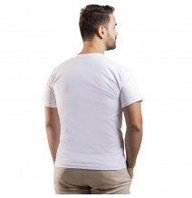Camiseta Algodão Premium Branca Basic
