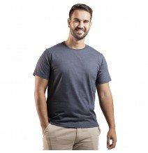 Kit 5 Camisetas Algodão Mescla Preto Premium