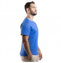 Kit 3 Camisetas Algodão Azul Royal Premium