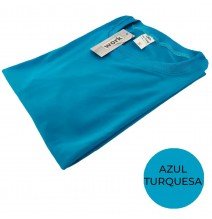 Camiseta Malha Fria PV Azul Turquesa