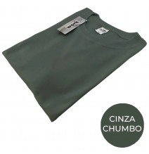 Camiseta Malha Fria PV Cinza Chumbo