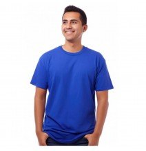 Kit 5 Camisetas Malha Fria PV Azul Royal