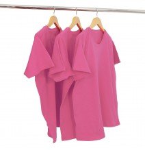 Kit 3 Camisetas Malha Fria PV Rosa Pink