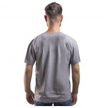 Camiseta Cinza Mescla 100% Poliéster